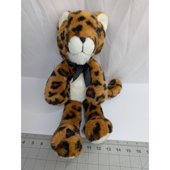 Manhattan Toy Leopard Plush Jaguar 18 Inch 1999 Stuffed Animal Toy - Picture 1 of 11